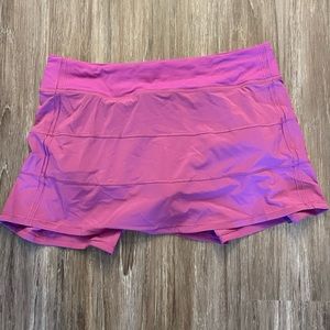 Lululemon Pace rival mid rise skirt